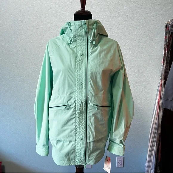 FREE PEOPLE: Singin’ In The Rain Jacket-Hot Turquoise NWT